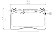 Load image into Gallery viewer, Performance Brake Pads for 4 Piston Caliper (Metallic)