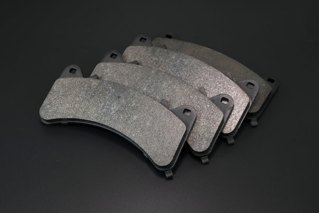 Performance Brake Pads for 6 Piston Caliper (Metallic)