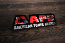 Load image into Gallery viewer, APB LOGO SILVER VELVET CAMO DECAL
